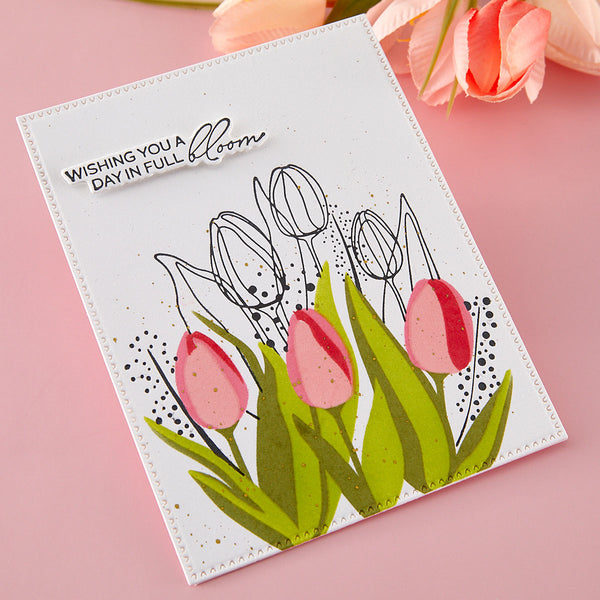 From Ink to Petal - Press & Foil Plate of the Month