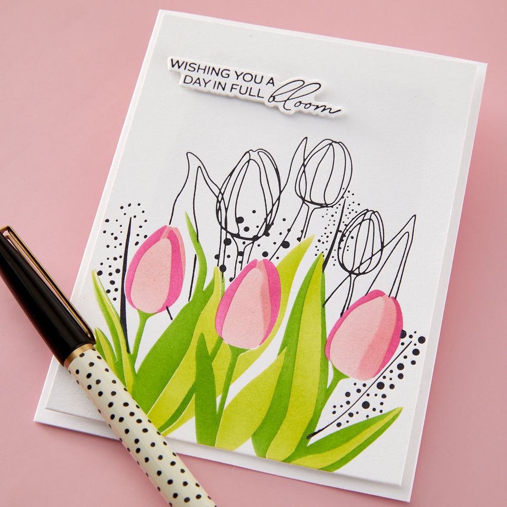 From Ink to Petal - Press & Foil Plate of the Month
