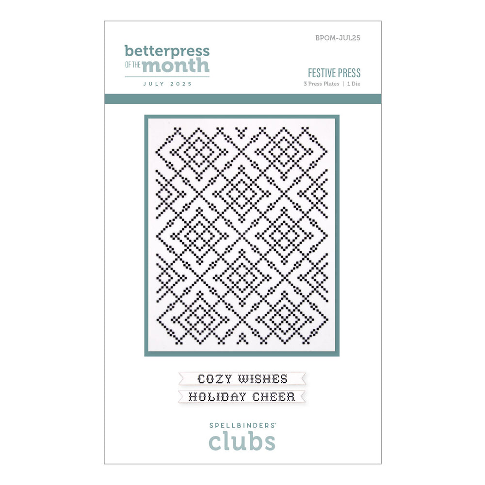 Festive Press - Press & Foil Plate of the Month