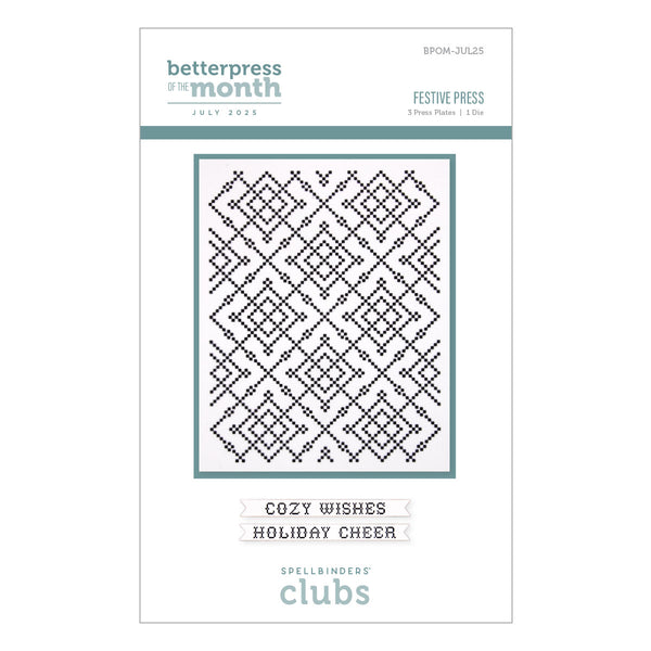 Festive Press - Press & Foil Plate of the Month