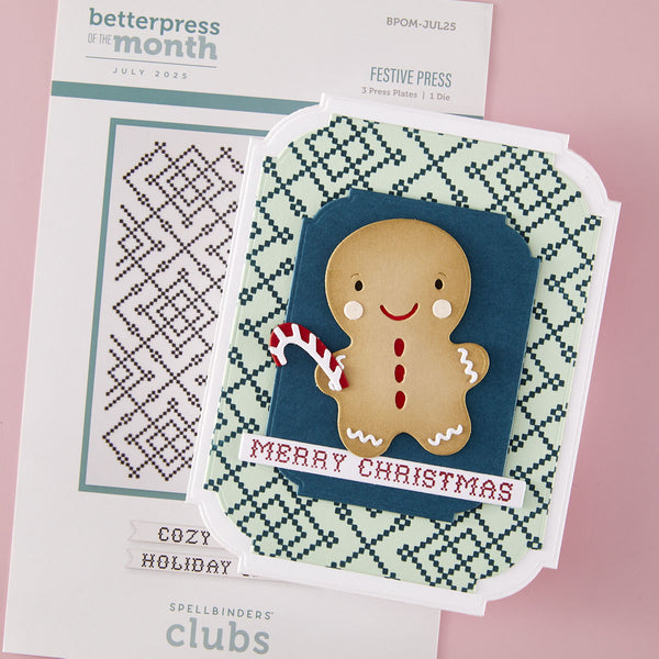 Festive Press - Press & Foil Plate of the Month