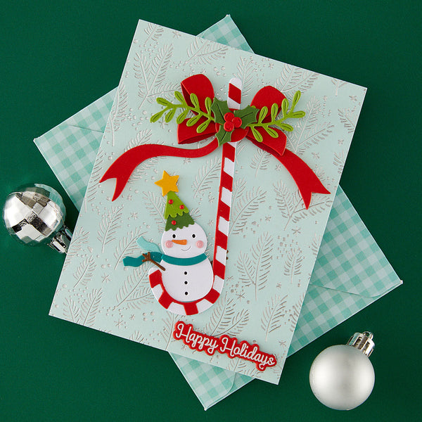 Festive Forest Press & Foil Plate of the Month - card project 3