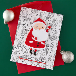 Festive Forest Press & Foil Plate of the Month - card project 4