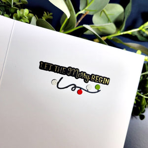 Festive Forest Press & Foil Plate of the Month - card project 7