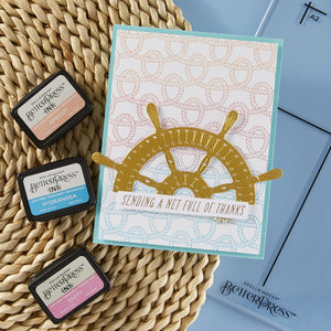 Harbor Weave - Press & Foil Plate of the Month