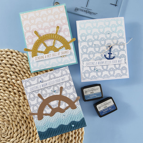 Harbor Weave - Press & Foil Plate of the Month