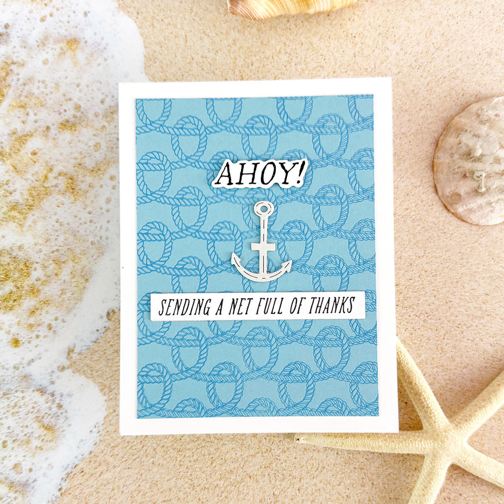 Harbor Weave - Press & Foil Plate of the Month
