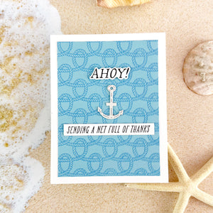 Harbor Weave - Press & Foil Plate of the Month