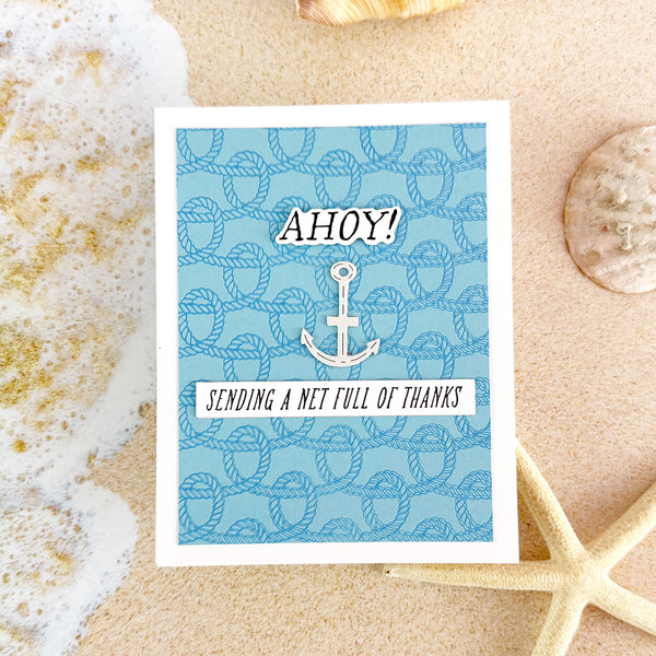 Harbor Weave - Press & Foil Plate of the Month
