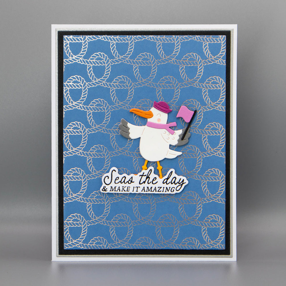 Harbor Weave - Press & Foil Plate of the Month