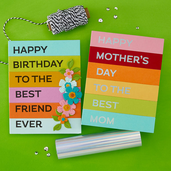 Greetings Maker - Press & Foil Plate of the Month
