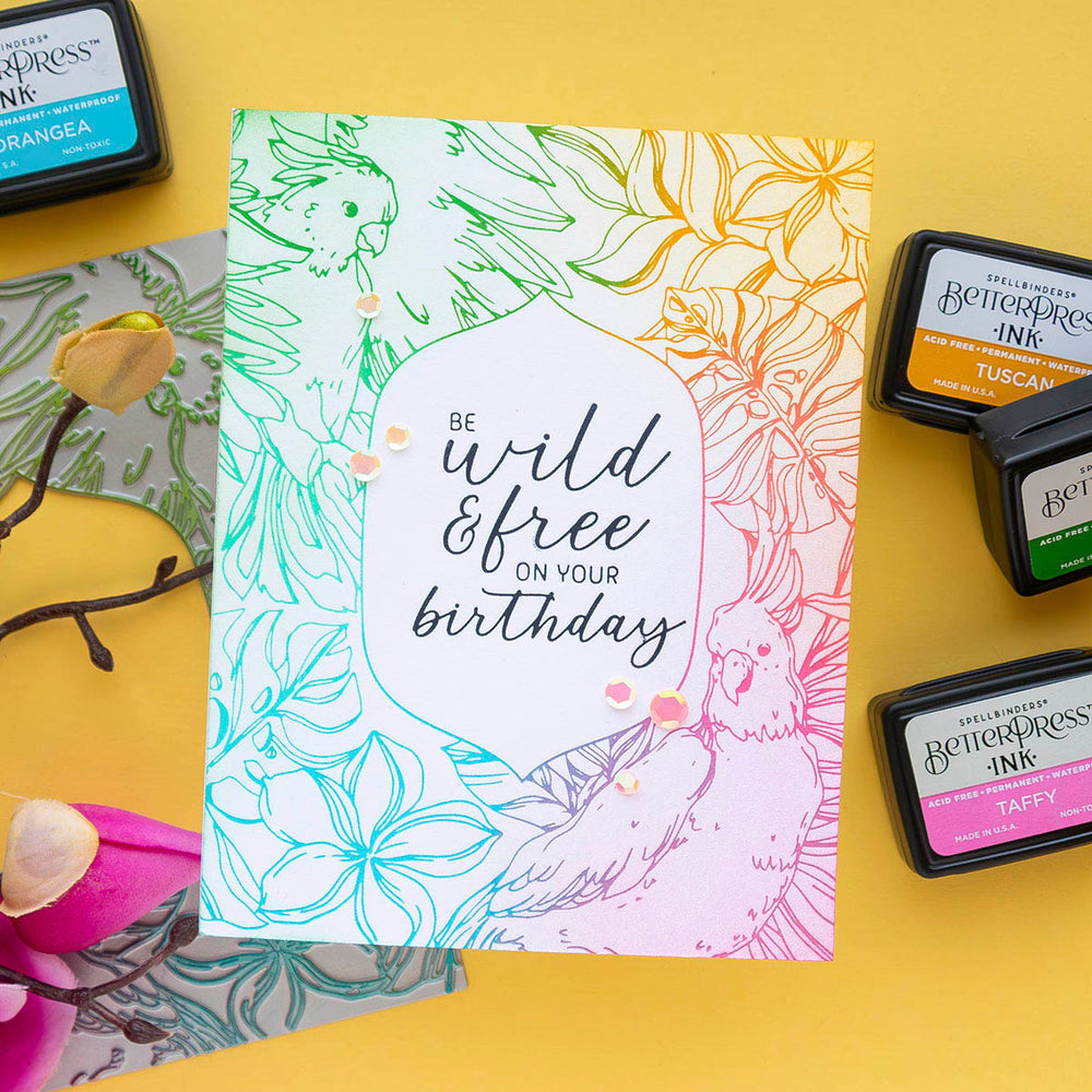 Wild & Free - Press & Foil Plate of the Month