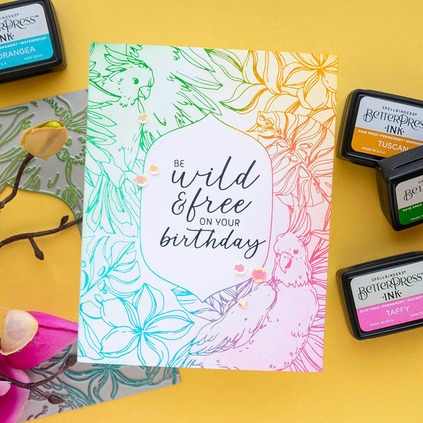 Wild & Free - Press & Foil Plate of the Month