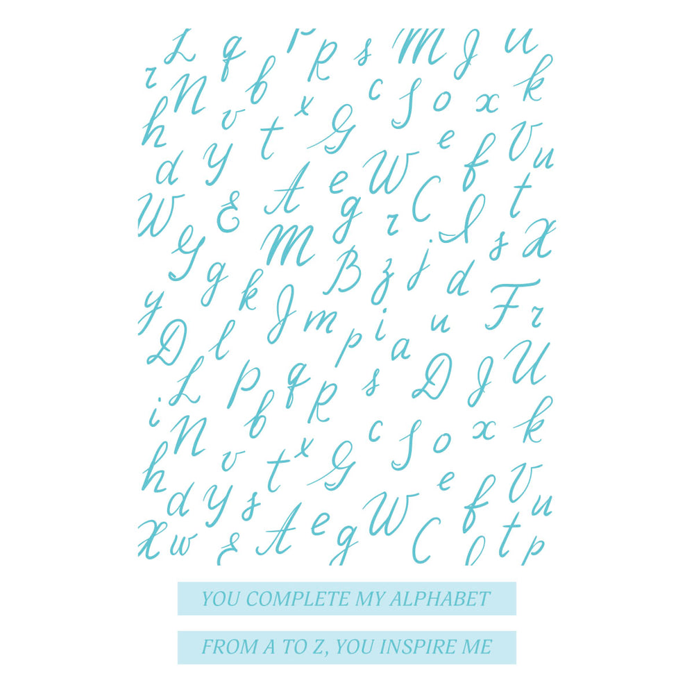From A to Z -  Press & Foil Plate of the Month