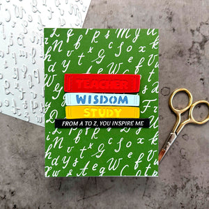 From A to Z -  Press & Foil Plate of the Month