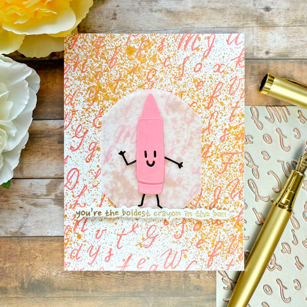From A to Z -  Press & Foil Plate of the Month