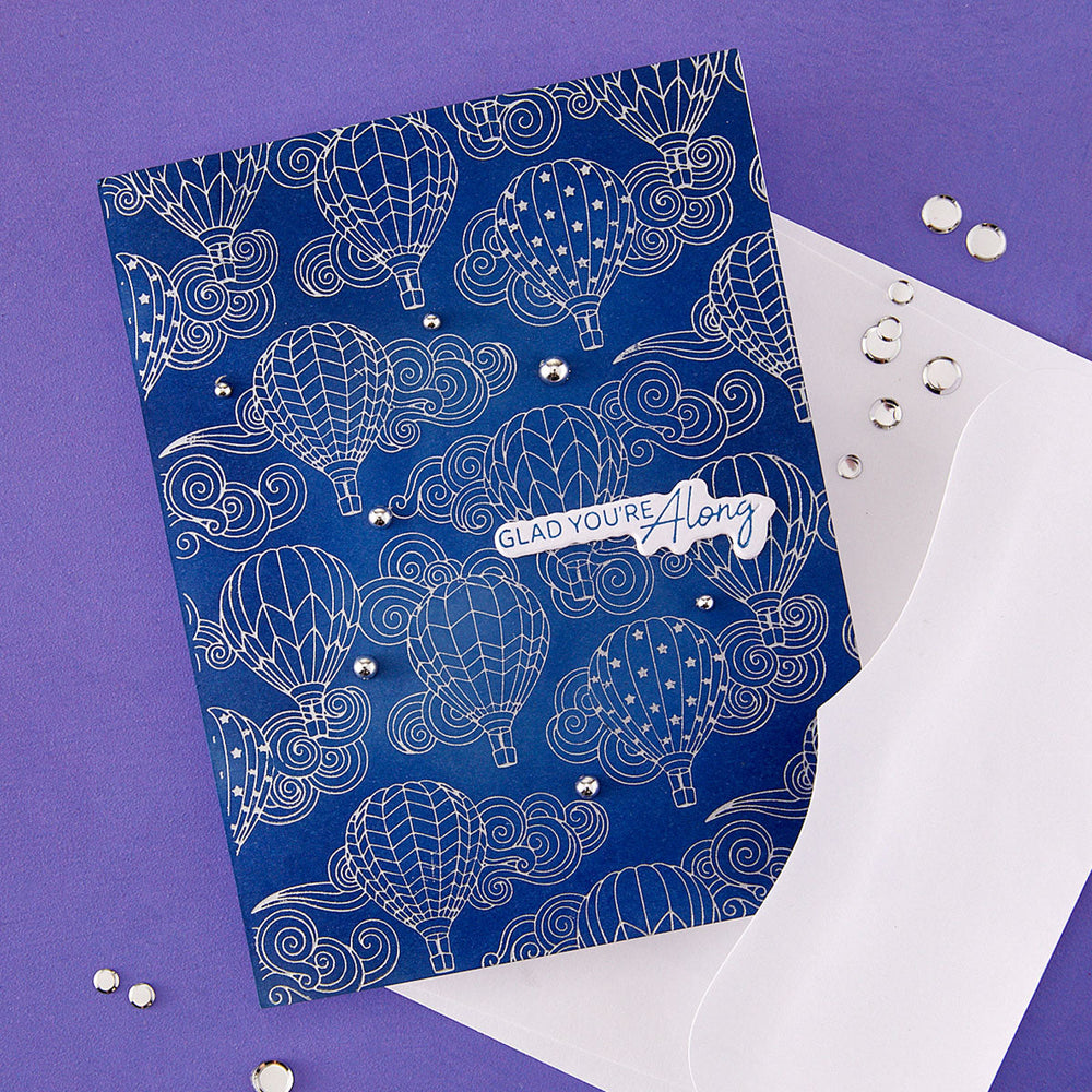 Up & Away - Press & Foil Plate of the Month