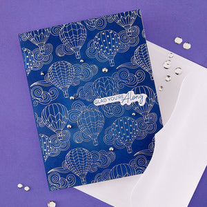 Up & Away - Press & Foil Plate of the Month