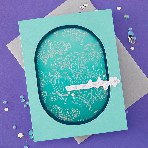 Up & Away - Press & Foil Plate of the Month