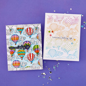 Up & Away - Press & Foil Plate of the Month