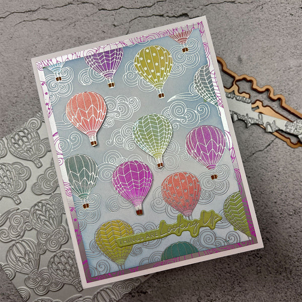 Up & Away - Press & Foil Plate of the Month