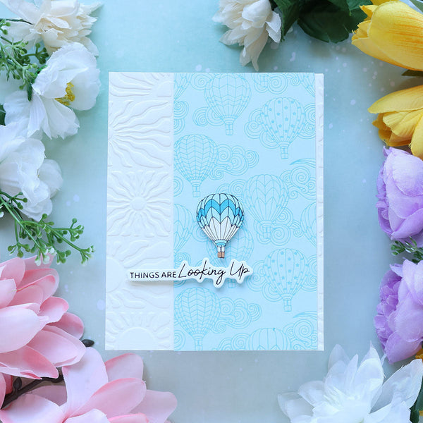 Up & Away - Press & Foil Plate of the Month