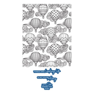 Up & Away - Press & Foil Plate of the Month