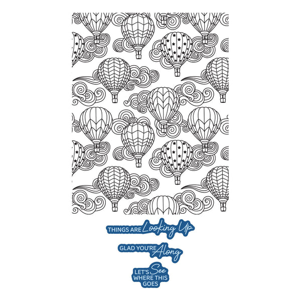 Up & Away - Press & Foil Plate of the Month