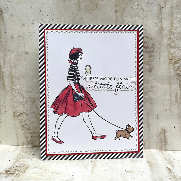 Paws In The City - Press & Foil Plate of the Month