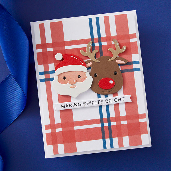 Design a Plaid - Press & Foil Plate of the Month