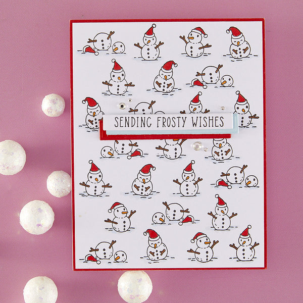 Made With Snowflakes - Press & Foil Plate of the Month