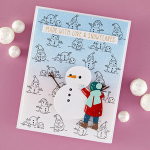 Made With Snowflakes - Press & Foil Plate of the Month