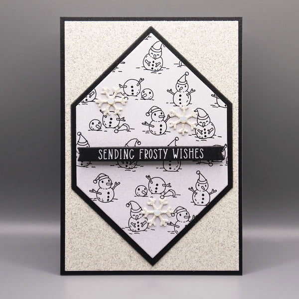 Made With Snowflakes - Press & Foil Plate of the Month