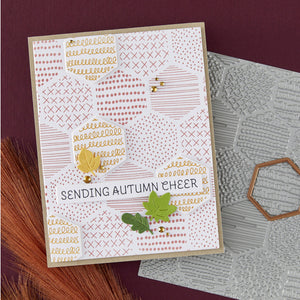 Sketchy Hexi - Press & Foil Plate of the Month