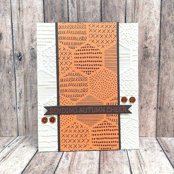 Sketchy Hexi - Press & Foil Plate of the Month