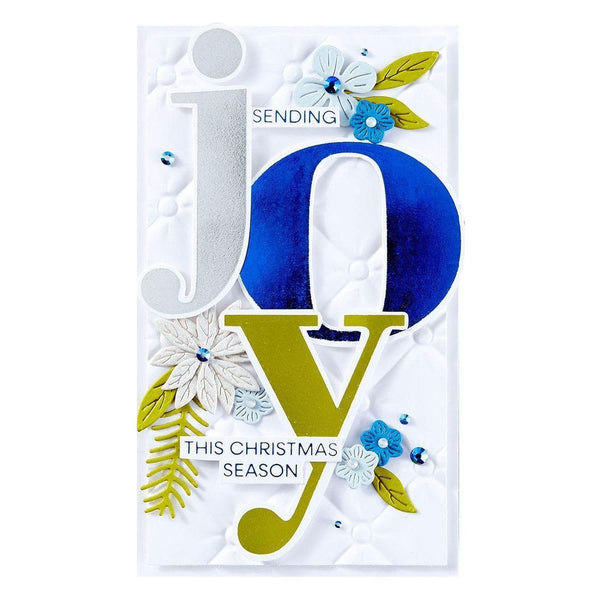 Color Mix Joy Registration Press Plates from the Home for the Holidays Collection