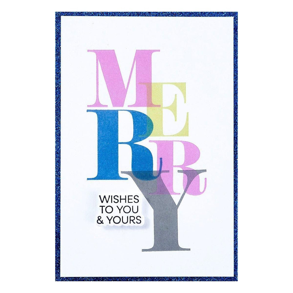Color Mix Merry Registration Press Plates from the Home for the Holidays Collection