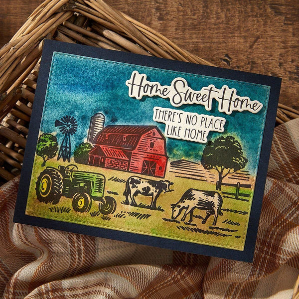 Farm Sweet Farm Registration BetterPress Plate & Die Set from the Justine's Farm Collection by Justine Dvorak