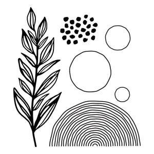 Flourishing BetterPress Plates by Dina Wakley