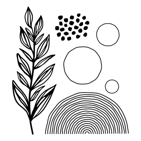 Flourishing BetterPress Plates by Dina Wakley