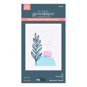 Flourishing BetterPress Plates by Dina Wakley