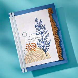 Flourishing BetterPress Plates by Dina Wakley