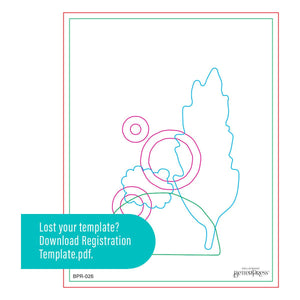 Flourishing BetterPress Plates by Dina Wakley