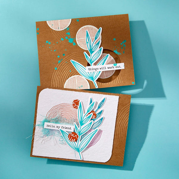 Growing Betterpress Plates & Die Set by Dina Wakley