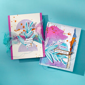 Flourishing BetterPress Plates by Dina Wakley