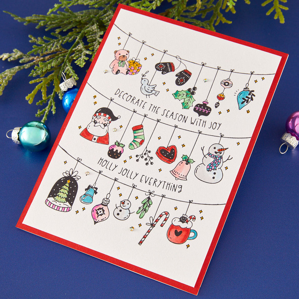Decorate the Season Registration Press + Foil Plate
