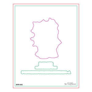 Block Print Gemini Registration Press + Foil Plate
