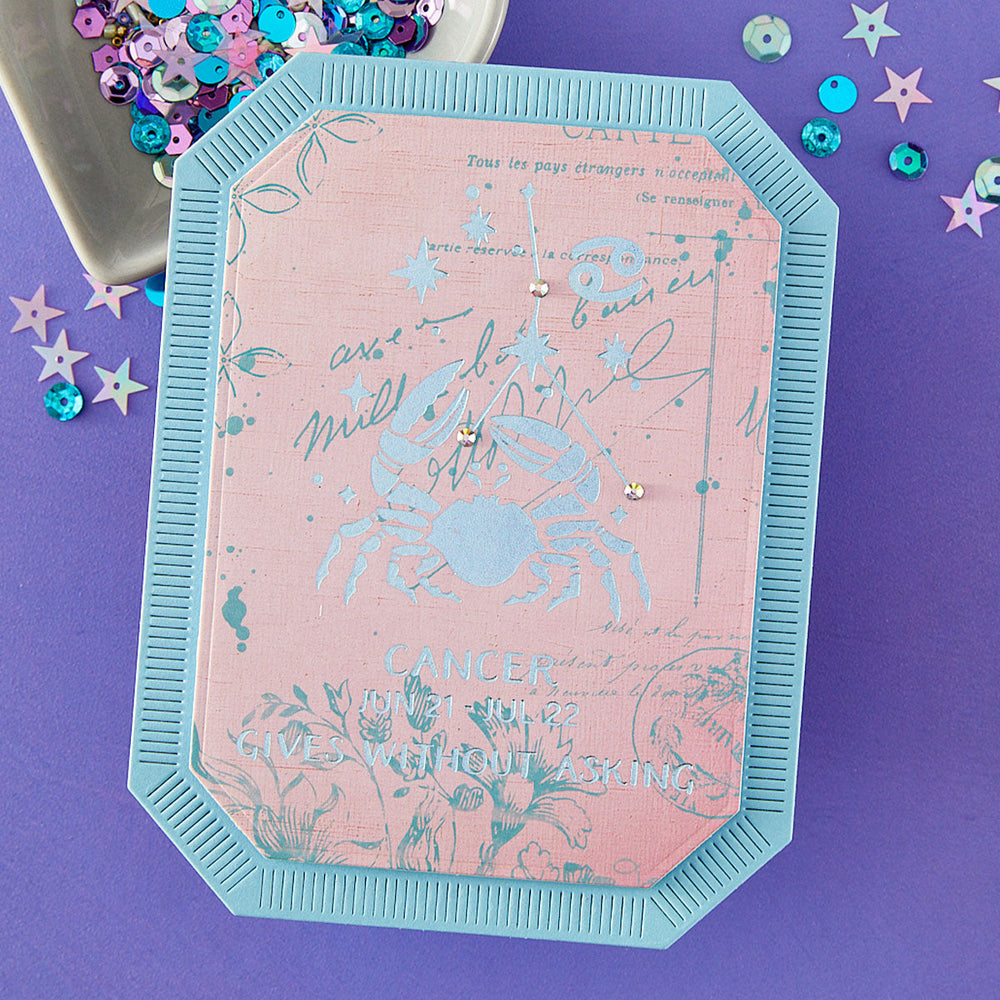 Block Print Zodiacs Registration Press + Foil Bundle