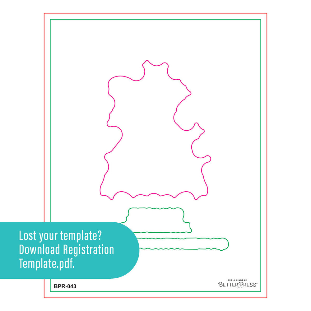 Block Print Cancer Registration Press + Foil Plate