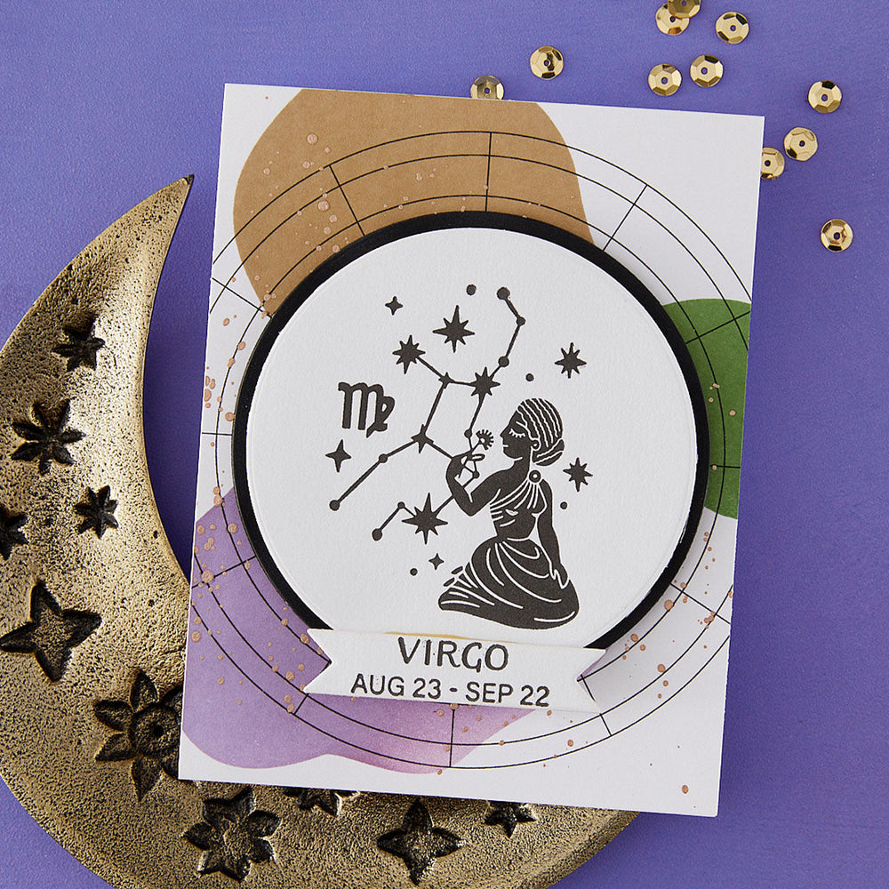 Block Print Virgo Registration Press + Foil Plate